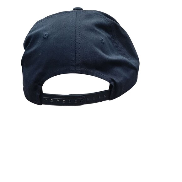 F*ck F Cancer Navy Blue Snapback Hat Adjustable Fit Embroidered Design Cotton - Picture 3 of 5